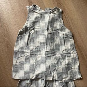 Vintage Two-Piece Skirt Set